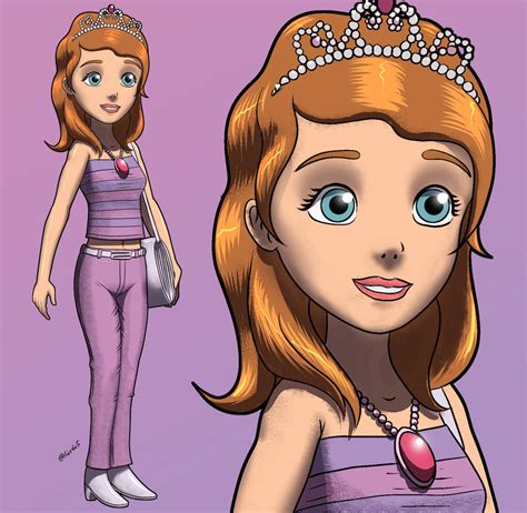 Sofia The First Grown Up By 4u5 On Deviantart