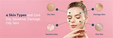 4 Skin Types And Care Dry Sensitive Damage Oily Skin Laser Praxis