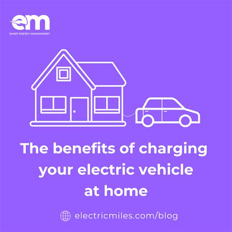 The Benefits Of Charging Your Electric Vehicle At Home Electric Miles