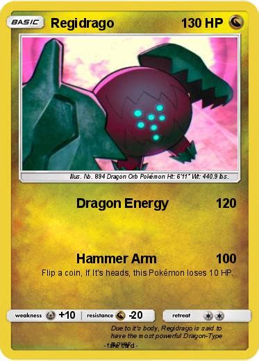 Pokémon Regidrago 7 7 Dragon Energy My Pokemon Card