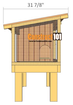 Rabbit Hutch Plans Step By Step Plans Construct