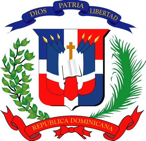 Escudo Bandera Dominicana
