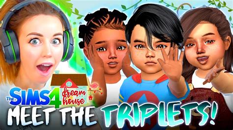 Meet The Triplets 👶👶👶 The Sims 4 95🏡 Youtube
