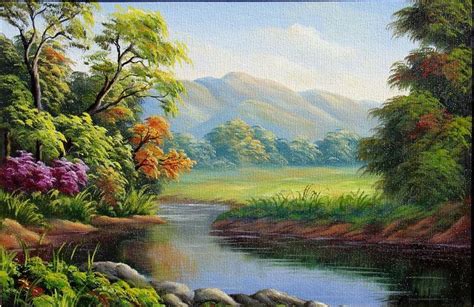 Pin De Ester Lima Em Art And Digital Art Pintura Em Telas Paisagem