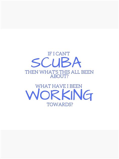 Best 11 quotes in «scuba quotes» category. "If I Cant Scuba Creed Quote The Office" Shower Curtain by ...