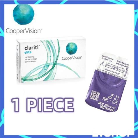 Piece Cooper Vision Clariti Elite Pro Fit Performance Monthly