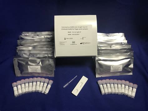 Disposable virus sampling tube kit 1. Coronavirus (COVID-19) IgM/IgG Rapid Test Kit