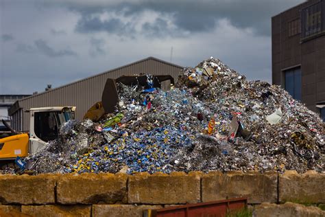 A wide range of materials and household waste can be recycled at these centres. Recycling Center Pile | Pile of metals at a recycling center… | Flickr