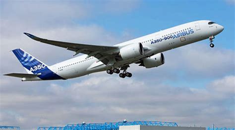 Airbus A350 Widebody Aircraft Parade