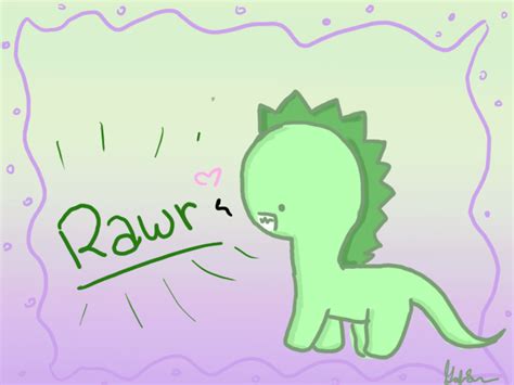 Rawr Its A Dinosaur By Kiwikoala1 On Deviantart