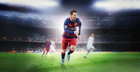 Wallpaper Lionel Messi Footballer Fifa 16 Ea Sports Video Game