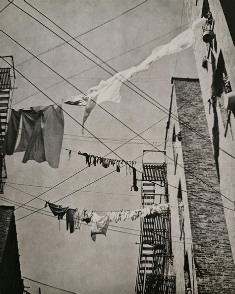 At Auction AndrÉ KertÉsz Clothesline New York 1937