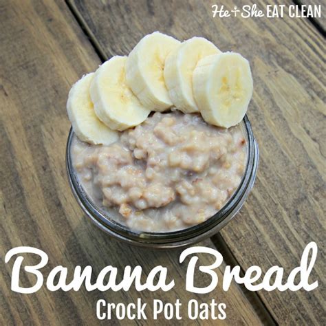 Banana Bread Crock Pot Oats