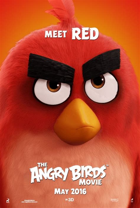 Carteles Para Los Principales Protagonistas De Angry Birds La