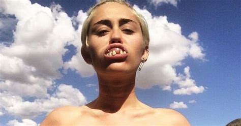 Miley Cyrus Curated A Line Of Fake Hillbilly Teeth And The Miley Bobs