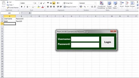 Excel Vba Tutorial Userforms Text Box And Password Field Youtube