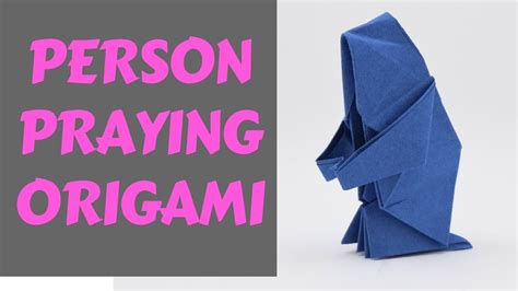 Origami Person Instructions Youtube
