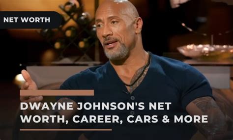 What Is Dwayne Johnsons Net Worth In 2023 Bio Cars And More