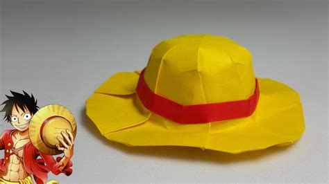 How To Make An Origami Straw Hat One Piece Henry Phạm