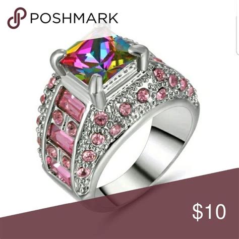 Beautiful Mystic Rainbow Ring