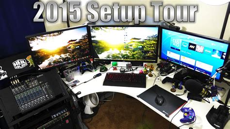 My 2015 Gaming Youtube Setup Best Ultimate Epic No But Its Mine