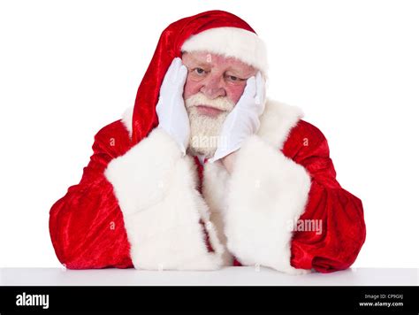 Unhappy Santa