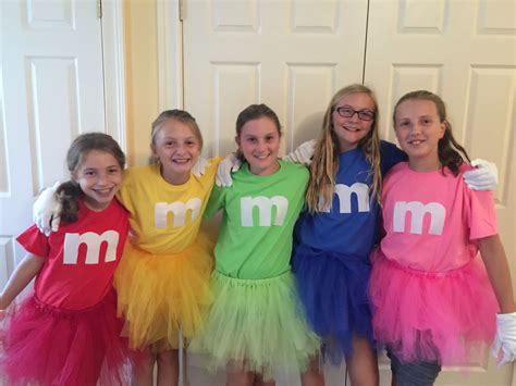 M And M Group Costume Kids Group Halloween Costumes Themed