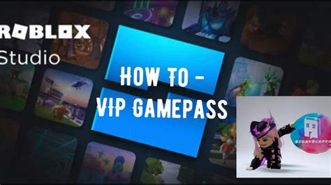 Roblox Studio How To Make A Vip Gamepass Youtube