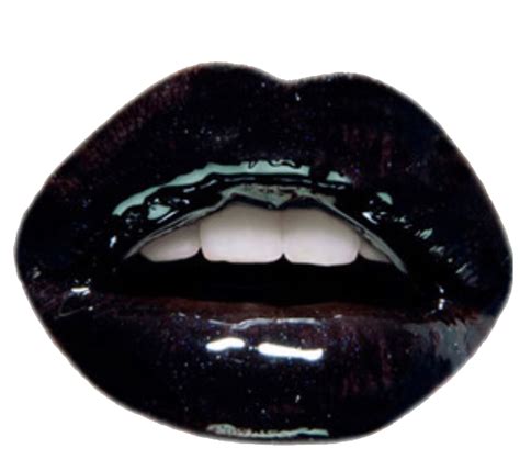 Black Lips Mouth Lipstick Polyvore Moodboard Filler Beautytipsforlips