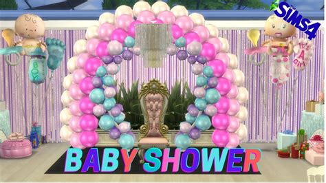 Sims 4 Baby Shower Gender Reveal Venue Cc Folder And Tray Files