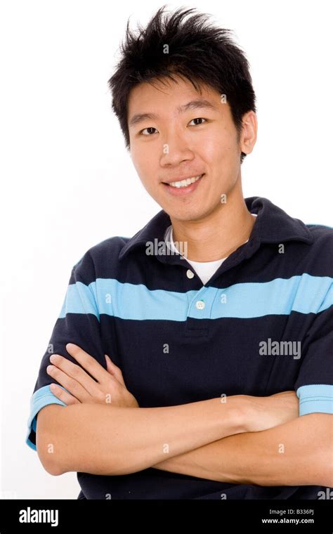 A Young And Handsome Chinese Man In His 20s Stock Photo Alamy
