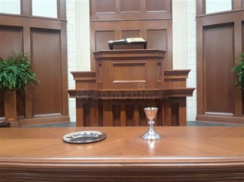 Pulpit And Communion Table