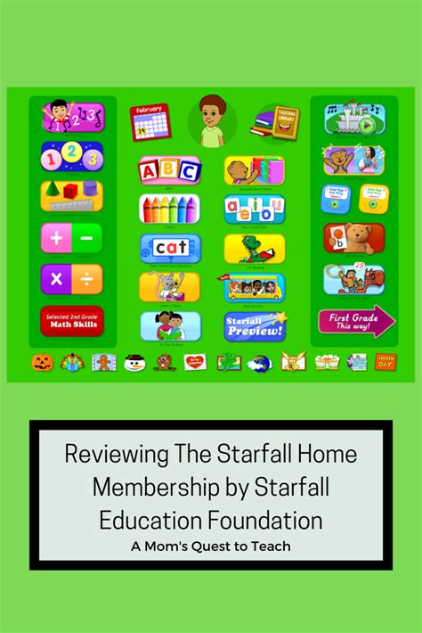Reviewing The Starfall Home Membership By Starfall Education Foundation