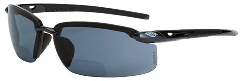 3m bx bifocal safety glasses with gray anti fog lens