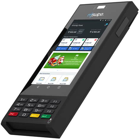 Wisepos POS Machine - With Barcode Reader - Mswipe