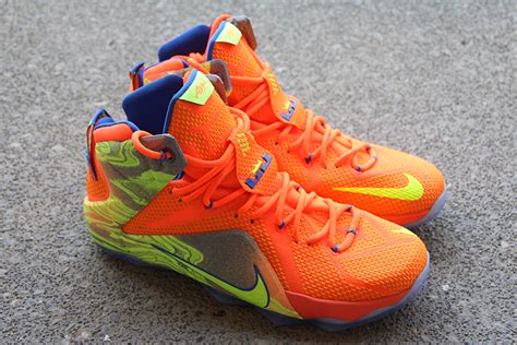 Nike Lebron 12 Orange Volt