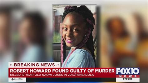 Robert Howard Found Guilty Of Murdering Naomi Jones In 2017 Youtube
