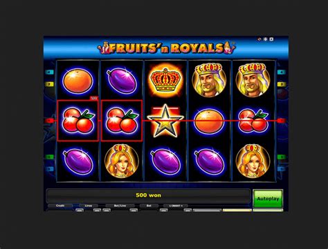 Fruits N Royals Online Novomatic Slot Offers Great Prizes