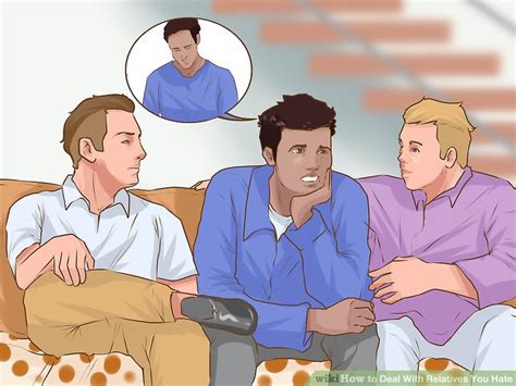 How To Deal With Relatives You Hate With Pictures Wikihow