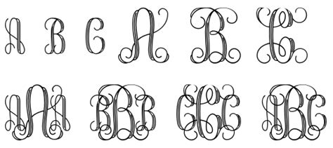 Best Free Monogram Fonts For Designers