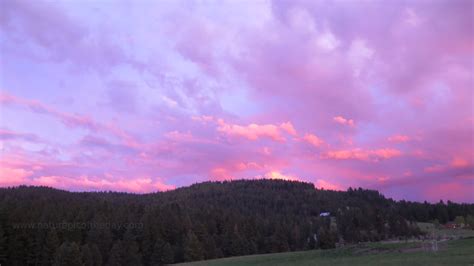 Beautiful Twilight In Idaho