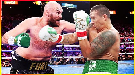 Tyson Fury Vs Oleksandr Usyk Undisputed Heavyweight Battle Youtube
