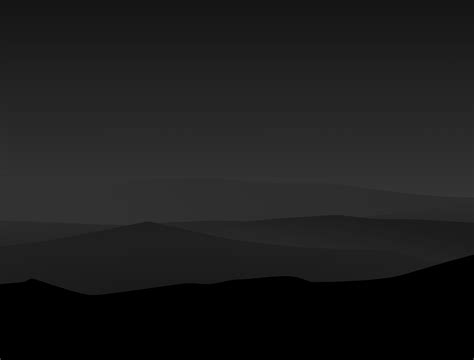 4000x3040 Dark Minimal Mountains At Night 4000x3040 Resolution