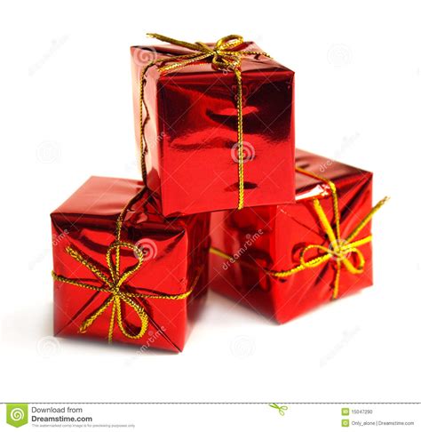 Red Boxes With Presents Stock Photo Image Of Donative 15047290