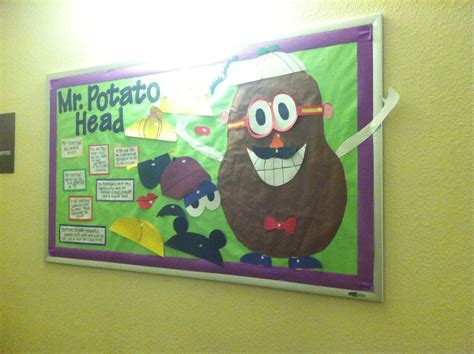 Mr Potato Head Bulletin Board My Residents Loved This Classroom