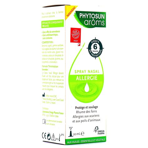 Phytosun  Spray nasal allergie  20ml  Phytosun Aroms  Pharmacie des