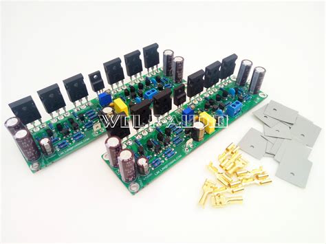 Assembled L Channels Mosfet Stero Audio Power Amplifier Board Diy