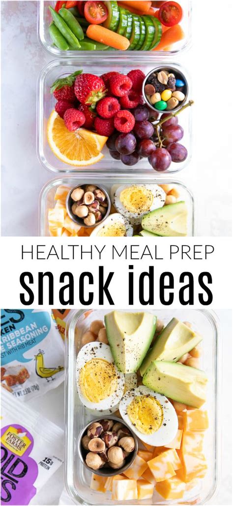 Healthy On The Go Meal Prep Snack Ideas Recipe Meal Prep Snacks