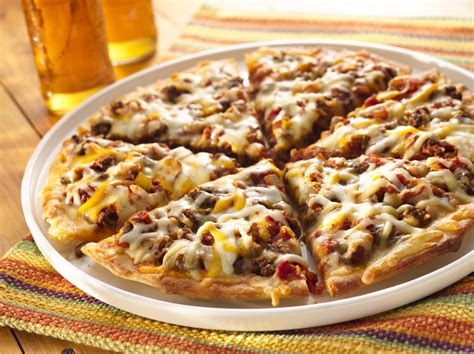 Mexican Pizza Recipe Sargento® Shredded 4 Cheese Mexican