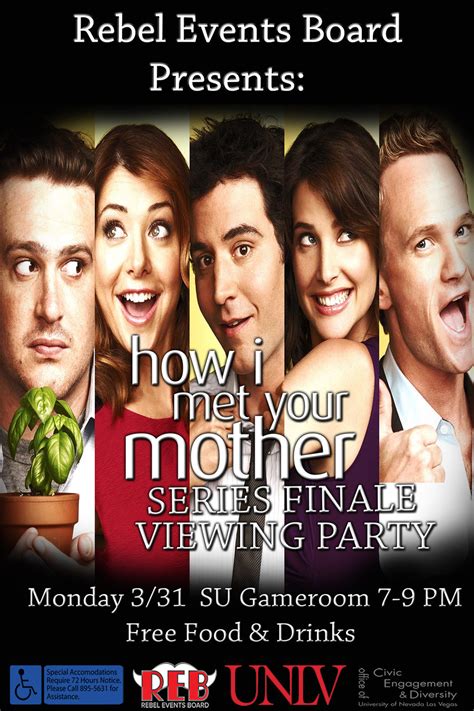 how i met your mother series finale viewing party calendar university of nevada las vegas